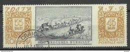 ROMANIA Rumänien 1967 Michel 2634, Stamp Day Tag D. Briefmarke O - Usado