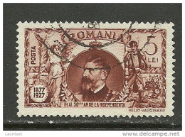ROMANIA Rumänien 1927 Michel 316 O - Usati