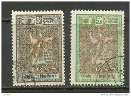 ROMANIA ROMANA Rumänien 1906 Michel 173 - 174 O - Used Stamps