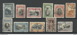BULGARIA Bulgarien 1911 Michel 78 - 88 O - Used Stamps