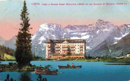 73976331 Misurina_Veneto_IT Lago E Grand Hotel Misurina Col Gruppo Di Sorapis - Sonstige & Ohne Zuordnung