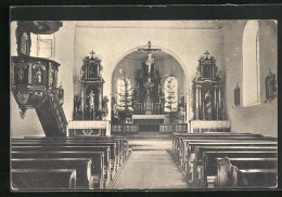 AK Oberriedenberg /Bayr. Rhön, Innenansicht Einer Kath. Kirche  - Other & Unclassified