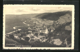 AK Pfaffenhausen B. Hammelburg, Blick Ins Tal Mit Fluss  - Hammelburg