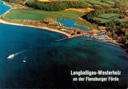 73904545 Westerholz Langballig Flensburger Foerde Fliegeraufnahme - Other & Unclassified