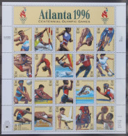 USA 2705-2724 Postfrisch Als Kleinbogen Atlanta 1996 Olympische Spiele #KO428 - Andere & Zonder Classificatie