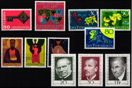 Liechtenstein Jahrgang 1968 Postfrisch #KO446 - Altri & Non Classificati