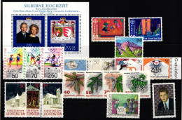 Liechtenstein Jahrgang 1992 Postfrisch #KO470 - Sonstige & Ohne Zuordnung