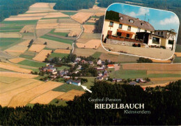 73904465 Kleinwendern Fliegeraufnahme Gasthof Pension Riedelbauch - Sonstige & Ohne Zuordnung