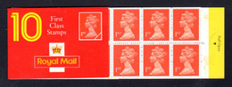 GRANDE-BRETAGNE 1990 - Carnet Yvert C1476 -1 - SG HD3 - NEUF** /  MNH - Barcode Booklet With 10 NVI 1st Class Stamps - Postzegelboekjes