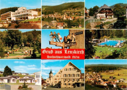 73904336 Lenzkirch Hotels Teilansichten Minigolfanlage Freibad Panorama - Altri & Non Classificati