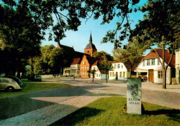 73904294 Burg  Fehmarn Ortspartie Mit Kirche St Nikolai - Fehmarn