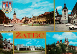 73904286 Zatec Saaz CZ Namesti VRSR Hostalkovo Namesti Vitani Rudoarmejcu Sidlis - Tchéquie