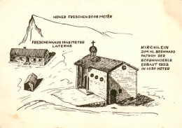 73865865 Laterns Vorarlberg AT Hoher Freschen Freschenhaus Kirchlein Zum Hl Bern - Andere & Zonder Classificatie