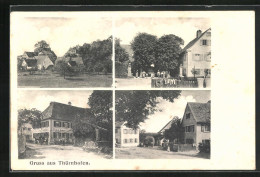 AK Thürnhofen, Gasthaus Friedrich Lindörfer, Ortspartie, Strassenpartie  - Sonstige & Ohne Zuordnung