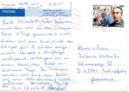 78867 - Italien - 2001 - 800L Monti EF A AnsKte POSITANO -> Deutschland - 2001-10: Storia Postale