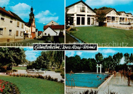 73865769 Gimbsheim Teilansichten Park Schwimmbad Gimbsheim - Altri & Non Classificati