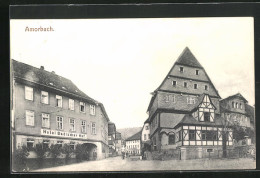 AK Amorbach, Hotel Badischer Hof Am Marktplatz  - Amorbach