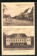 AK Reichenschwand B. Hersbruck, Blick In Die Hauptstrasse, Schloss  - Hersbruck