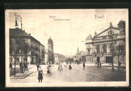 AK Pilsen, Synagoge An Der Hauptstrasse  - Repubblica Ceca