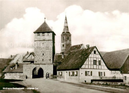 73865711 Wolframs-Eschenbach Stadttor Kirche Wolframs-Eschenbach - Other & Unclassified