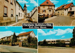 73865689 Floersheim-Dalsheim Motive Ortszentrum Hauptstrasse Schule Floersheim-D - Altri & Non Classificati