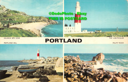 R415240 Portland. Portland Bill. Pulpit Rock. E. T. W. Dennis. Multi View. 1976 - World