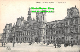 R414803 Paris. Town Hall. F. Fleury. Postcard - Wereld