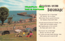 R415245 Swanage. The Pier. J. Salmon. Postcard. 1979 - Wereld