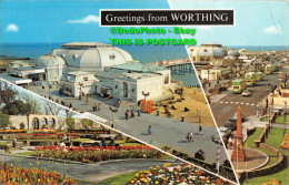 R415252 Greetings From Worthing. D. Constance. Multi View. 1978 - Wereld