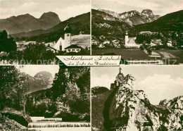 72760296 Bad Feilnbach Ortsansicht Mit Kirche Alpenpanorama Wasserfall Bergkapel - Sonstige & Ohne Zuordnung