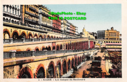 R414831 Alger. Les Rampes Du Boulevard. Phototypie. Etabl. Ts. Albert - Wereld