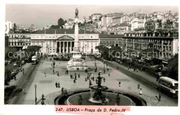 72759605 Lisboa Praca De D. Pedro 4. Portugal - Otros & Sin Clasificación