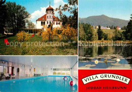 72758904 Bad Heilbrunn Pension Villa Grundler Hallenbad Schwanenteich Bad Heilbr - Other & Unclassified