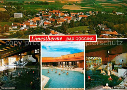 72758137 Bad Goegging Fliegeraufnahme Limestherme Nymphaeum Therapiebecken Bad G - Sonstige & Ohne Zuordnung