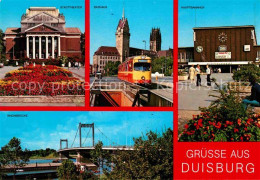 72757950 Duisburg Ruhr Hauptbahnhof Rathaus Stadttheater Duisburg - Duisburg