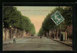 CPA Beauvais, Avenue De La République  - Beauvais