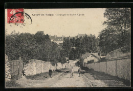 CPA Crépy-en-Valois, Montagne De Sainte-Agathe  - Autres & Non Classés