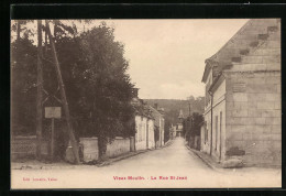 CPA Vieux-Moulin, La Rue Saint-Jean  - Autres & Non Classés