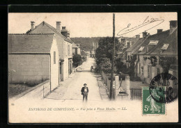 CPA Vieux-Moulin, Une Rue  - Autres & Non Classés