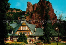 72756519 Bad Muenster Stein Ebernburg Badhaus Mit Rheingrafenstein Bad Muenster- - Autres & Non Classés