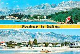 72756372 Zadar Zadra Zara Seline  Strand Panorama Croatia - Kroatien