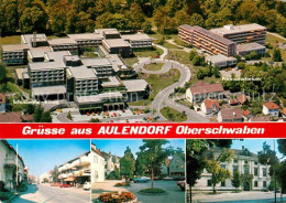 72756206 Aulendorf Fliegeraufnahme Schussental-Klinik Parksanatorium Aulendorf - Sonstige & Ohne Zuordnung