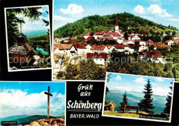 72756102 Schoenberg Bayerischer Wald Rachelkapelle Lusengipfel  Schoenberg Bayer - Sonstige & Ohne Zuordnung
