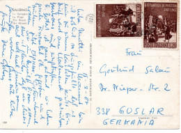 78871 - Vatikan - 1967 - 2@20L Pontida A AnsKte CITTA DEL VATICANO -> Westdeutschland - Cartas & Documentos