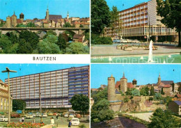 72754508 Bautzen Friedensbruecke HO Cafe Lubin Wohnhochhaus Platz Der Roten Arme - Bautzen