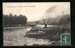 CPA Gouvieux, Vue De L`Oise Et Camp De César  - Gouvieux