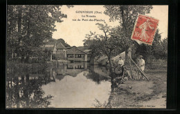 CPA Gouvieux, La Nonette Vue Du Pont-des-Planches  - Gouvieux