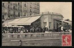 CPA Chantilly, Terrasse De L`Hotel Du Grand Condé  - Chantilly