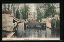 CPA Gouvieux, Pont De Chaumont  - Gouvieux