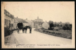 CPA Pontpoint-Saint-Gervais, Paysage Et Eglise  - Altri & Non Classificati